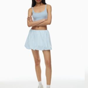 NWT Aritzia Sunday Best Bubbly Poplin Mini Skirt